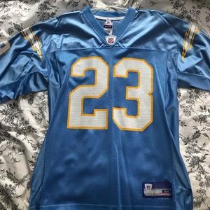 Quentin Jammer Powder Blue Chargers Jersey